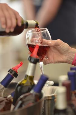 Art and Wine Festival Pouring Drink