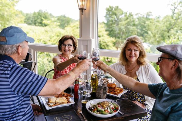 Dining at Dahlonega Resort & Vineyard
